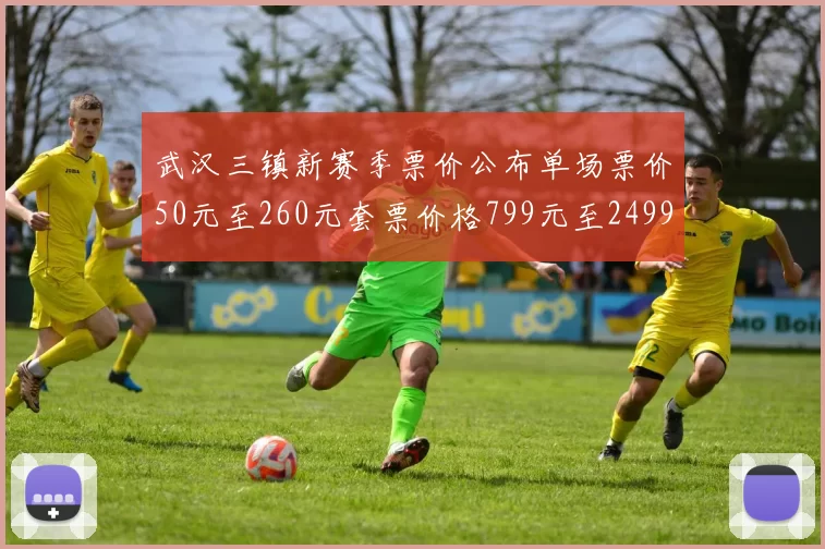 武汉三镇新赛季票价公布单场票价50元至260元套票价格799元至2499元